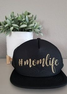 Momlife Trucker Snapback Cap